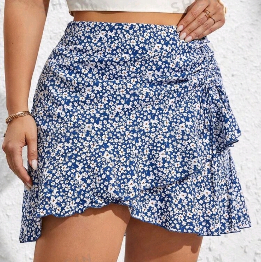 Floral skirt